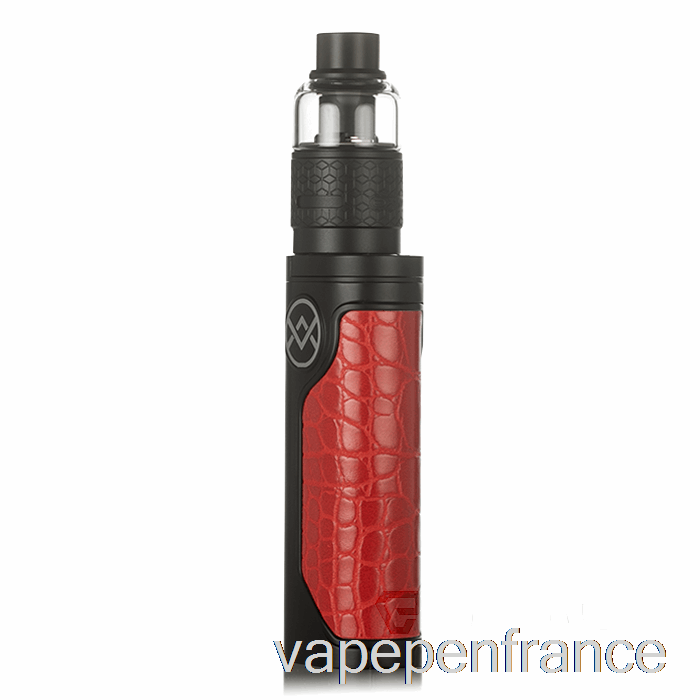 Kit Super Mod Oxva Vativ 100w Croco Rouge Et Stylo Vape Noir